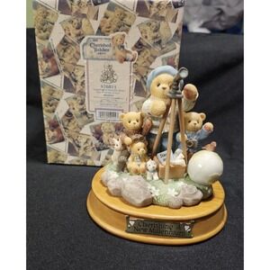 1999 Cherished Teddies Winfield #476811 Enesco Anything Is Possible Figurine
